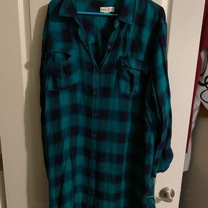 Ava & Viv plaid dress
